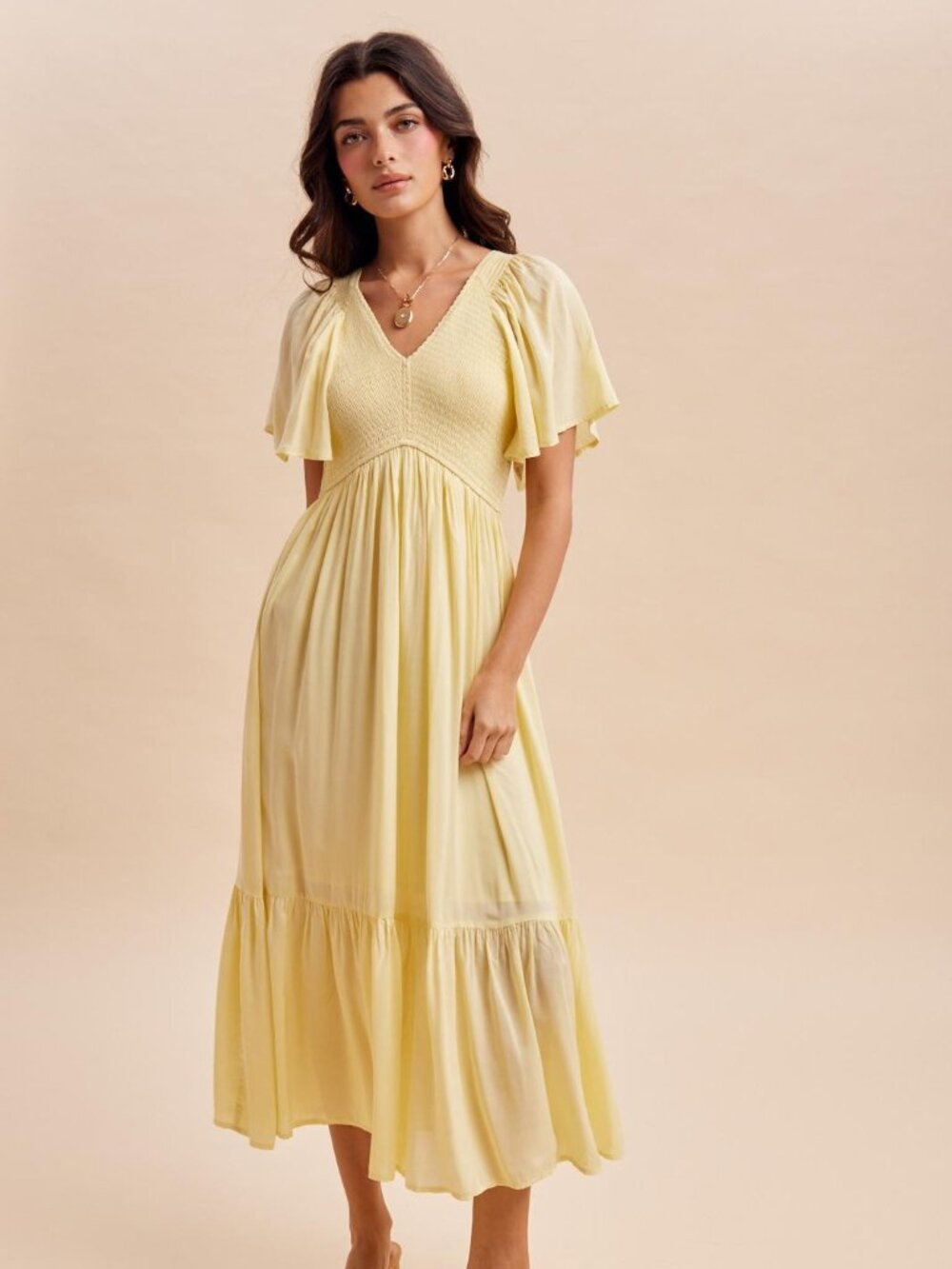 Modal Smocked Dress